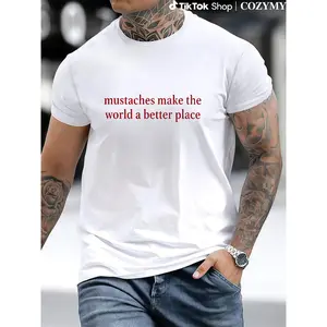 Mustaches Make The World A Better Place Shirt Funny Mustache Lover TShirt
