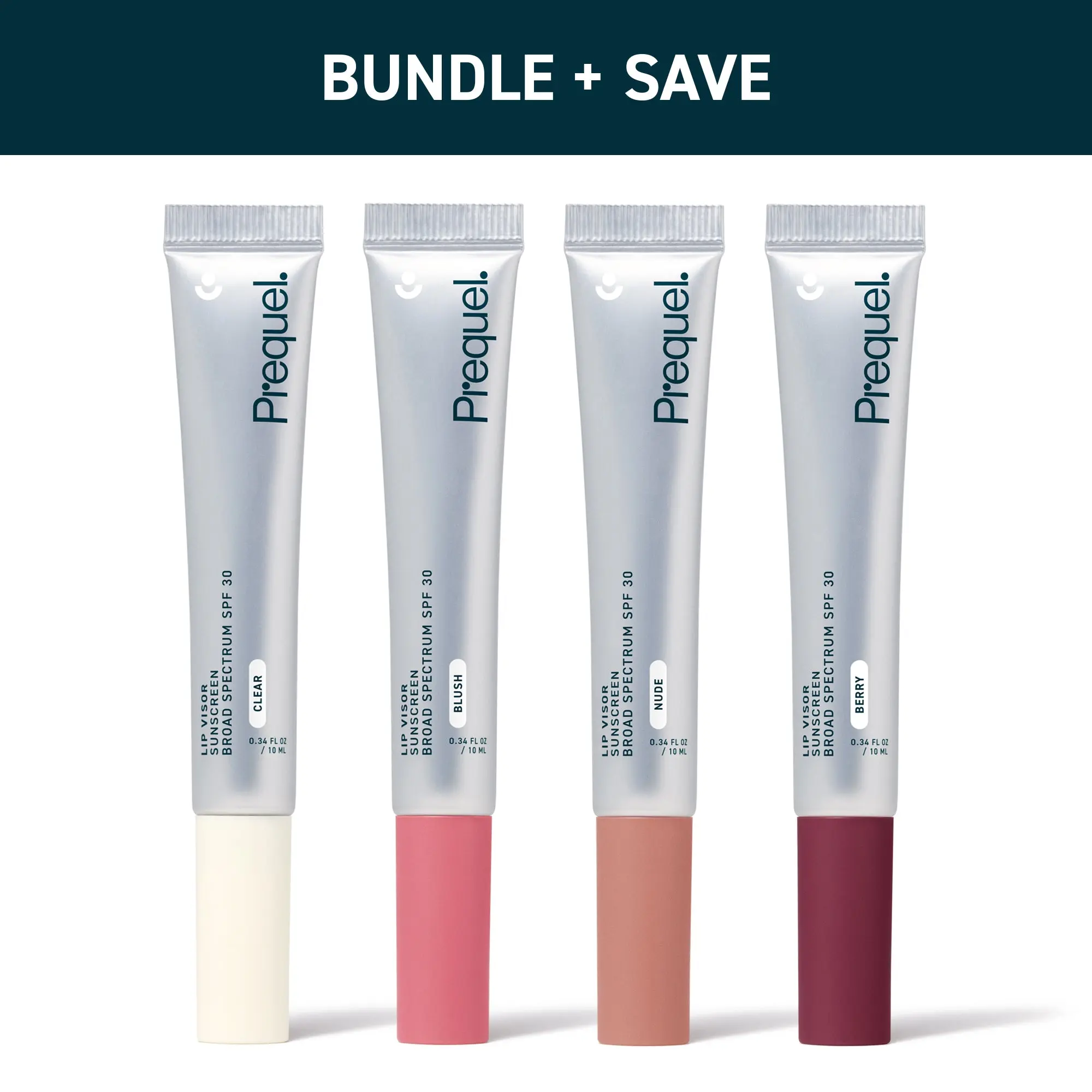 The Lip Tint & Protect Set - SPF 30 Lip Balms in Clear + 3 Sheer Buildable Shades The Lip Tint & Protect Set - SPF 30 Lip Balms in Clear + 3 Sheer Buildable Shades