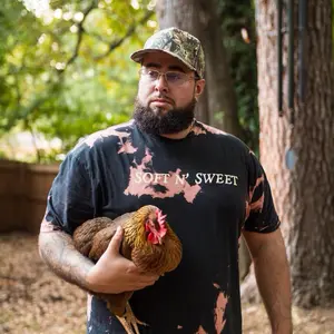 EvanJoseph & The Peaches - Soft N' Sweet Tee - Bleach Wash T-Shirt - Adult - Unisex - Georgia Peach