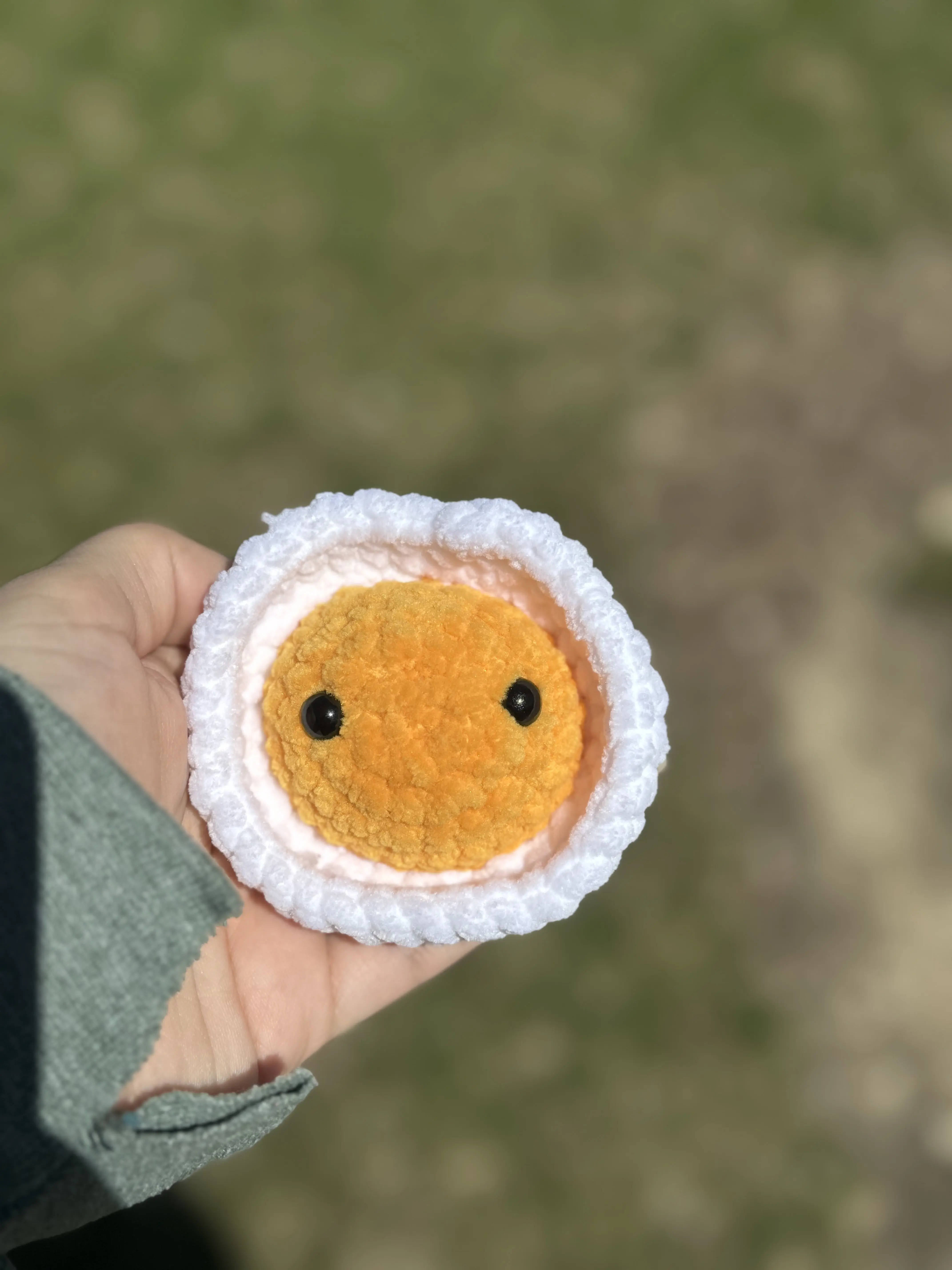 Crochet Handmade Soft Egg, Kids' Stuffed Toy for Toys & Hobbies Collection