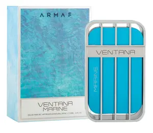 ARMAF Ventana Marine for Men Eau de Parfum Spray, 3.4 Ounce Fresh Citrus Woody Aromatic Fragrance