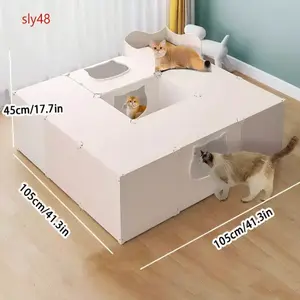 Cat Game Tunnel Indoor Home Small Pet Hide-And-Seek Play Channel, Fun and Interactive Cat Toy, Ideal for Cats and Kitties