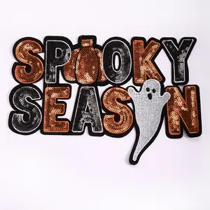 Halloween  Iron On Patches Big Patch for Sweater Shirt Hoodie 10inch Patch