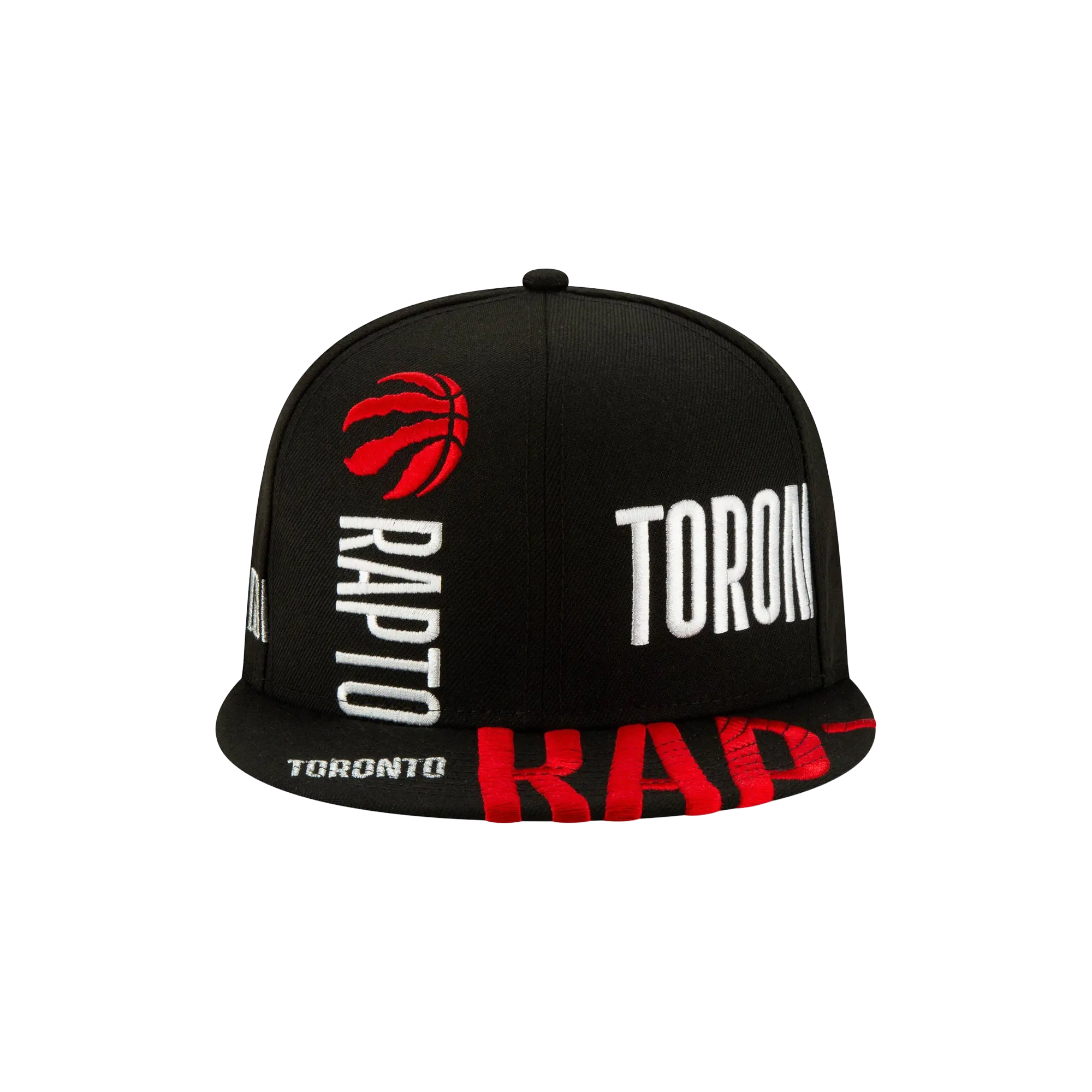 9FIFTY Toronto Raptors Tip-Off Series Snapback Hat "Black / Grey - Under Brim" NE562