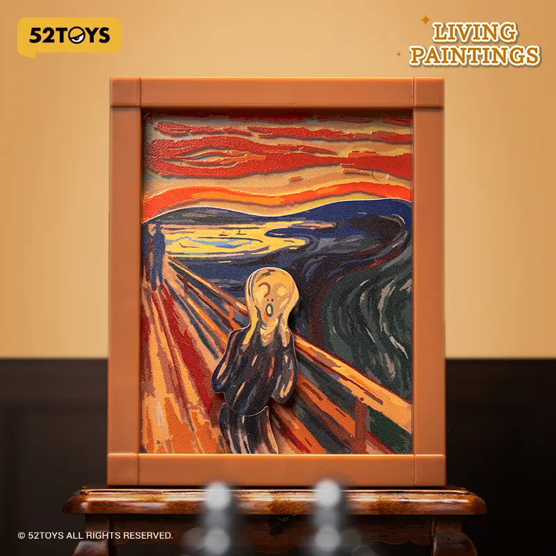 52TOYS QueSera Series-Living Paintings Kawaii Creative Gift Room Decor Desktop Decoration Gift for  Birthday Party Modern Cool Design Classic Prints