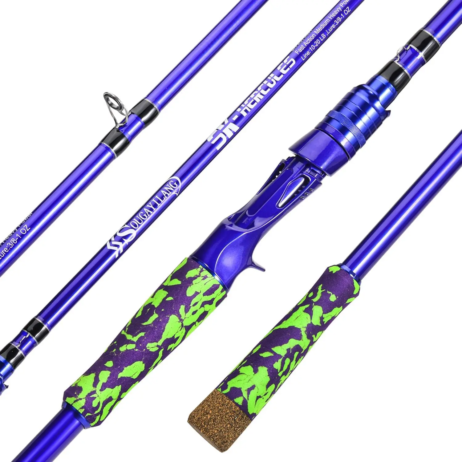 Inshore Saltwater Fishing Rods, 7-Foot Spinning Rods and Casting Rods with  EVA Handles - TikTok Shop