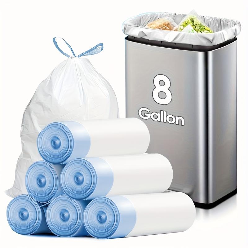 Clearance Sale White 8 Gallon Trash Bags – Extra Thick, Limited Stock