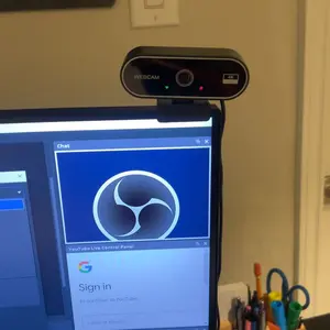 4K UHD Webcam with Auto-Focus & 73° FOV, 1080P60fps. Features Automatic Light Correction, Plug-and-Play. Ideal for PC Games, Switch2, Live Streaming, Work & Gaming, TiktokShopDeal, Vday Deals