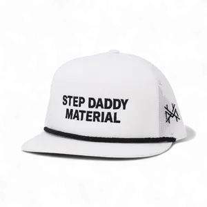 Step Daddy Material Premium Trucker Hat