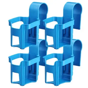 Swimming Pool Water Cup Bottle Hanger, Water Drink Holder Accessories for Above Swimming Pool Side Drinks Can Storage Shelf Tool