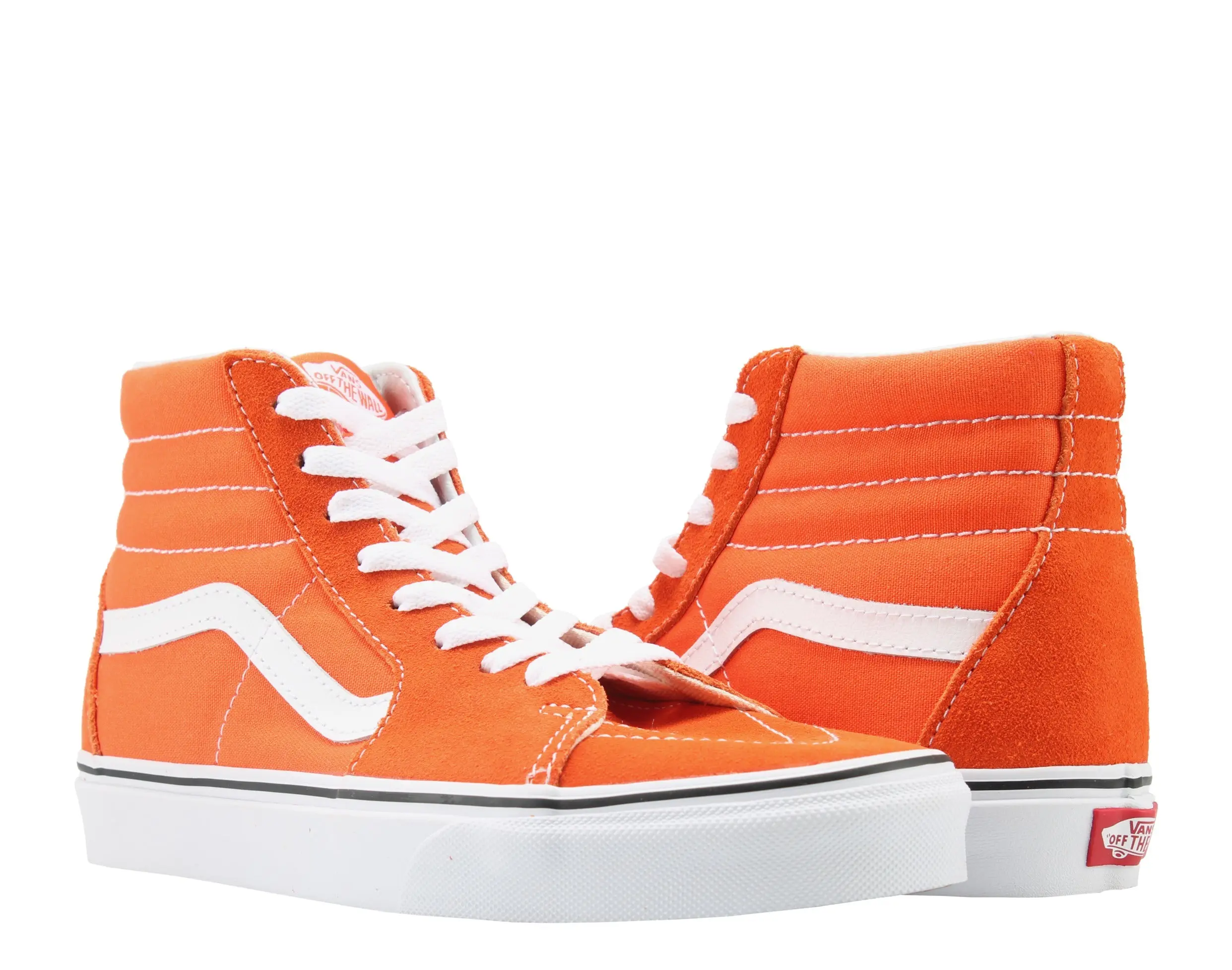 Vans Sk8 Hi Flame Classic Hi Top Sneaker in True White | High-Top