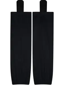 Exxact Sports Mesh Hockey Socks Dry Fit Breathable Ice Hockey Socks For Men 100% Polyester Flatback Mesh With Dry Tech Wicking Secure Stay Up Fit Hook And Loop Tabs