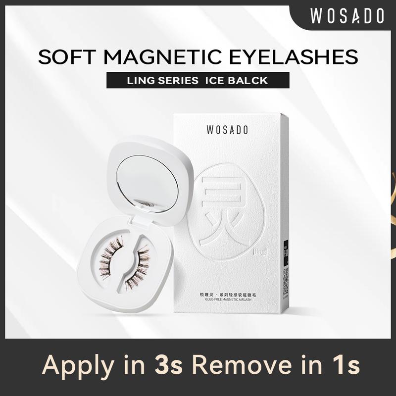 WOSADO 【LING·Series】Soft Magnetic Eyelashes #17 ICE BLACK - TikTok Shop