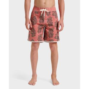 Original Scallop 18" Boardshorts - Mineral Red