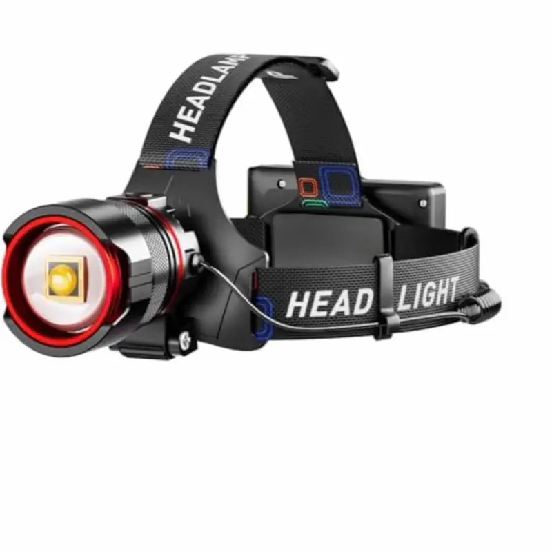 Rechargeable Headlamp 99000 High Lumens, Super Bright LED Head Lamp with Motion Sensor