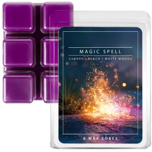 Magic Spell Wax Melts, 2.5 oz Enchanting Floral Scent for Mystical Evenings and Whimsical Ambiance