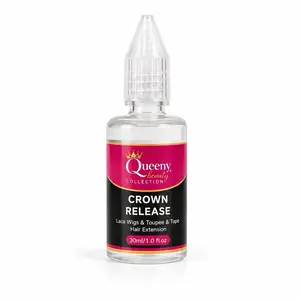 Queeny Beauty Crown Release – Lace Glue Remover for Wigs, Toupee & Tape (30ml)