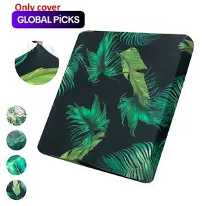 High Elasticity Outdoor Sofa Cushion Covers, Leaf Print, Soft Washable, Fashionable and Durable, Suitable for Indoor and Outdoor Use