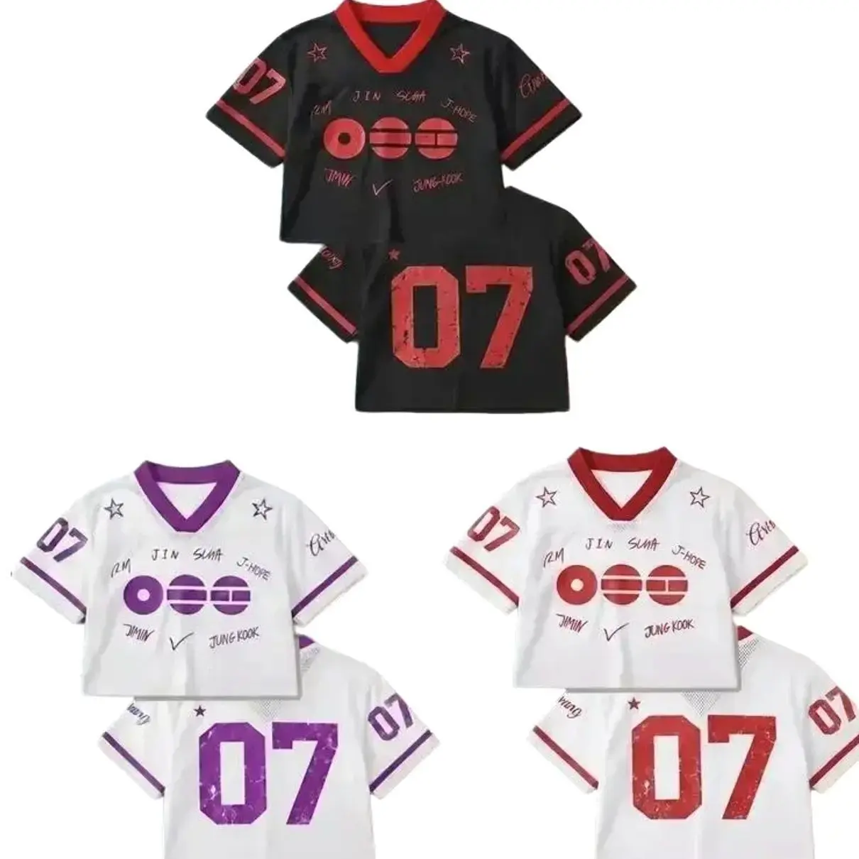 Women's Arirang Inspired Basketball Crop Jersey, Kpop Concert Crop Top, World Tour 2026 Fan Shirt, V-Neck Streetwear, Korean Music Merch