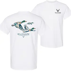 Outdoor Duck Hunting Shirt – Vintage Wildlife Graphic Tee, Nature Lover T-Shirt, Casual Streetwear Outfit, For Women, For Men, Cotton Shirt, Menswear Tops