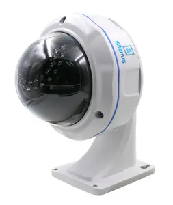 Silarius SIL-VD8MPAI 8MP Dome Camera 2.8-12mm Manual Zoom Lens AI + Bracket