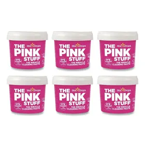 The Pink Stuff Miracle Cleaning Paste - Floral Scent (17.6 oz, 6/Carton)