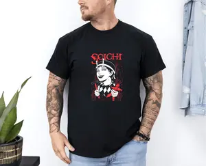 Junji Ito Souichi Tee, Horror Japan Guro Anime Manga, Black Shirt, All Sizes, Hot