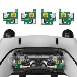 eXtremeRate Back Paddles Replacement Switch Board Kit for PS5 Edge Controller, Custom Redesigned LB RB Buttons Enhancement Repair Parts - Without Back Buttons