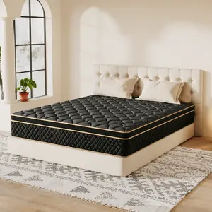 King Size Mattress Queen Size , Cooling Gel Memory Foam for Pressure Relief & Back Support, Medium Firm, Bed in a Box, for a Romantic Night’s Sleep outdoorfun summergarden