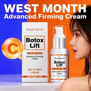 WEST MONTH Advanced Hydrating Firming Cream - Collagen & Vitamin C Anti-Aging Moisturizing Moisturizer for Firm Youthful Skin