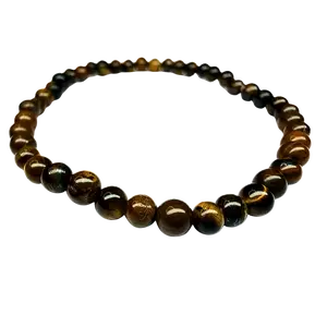 Tiger Eye 4mm Bead Stretch Bracelet