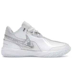 Nike Men's Zoom LeBron NXXT Gen AMPD White Silver Basketball Shoes, from StockX