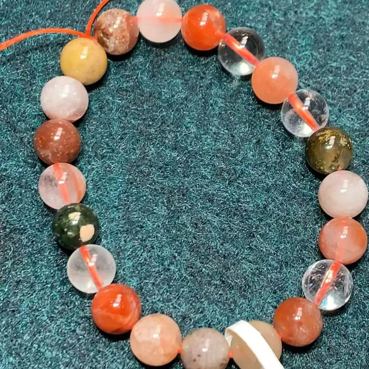 【FULUSHOU jade】(Random shipping)FULUSHOU jade bracelet Aventurine agate ordinary crystal bracelet