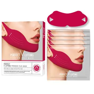V Face Mask Collagen Bandage Gel Mask, Essence Hanging Ear Mask, Moisturizing Skin Care, Beauty Treatment, Hydrating