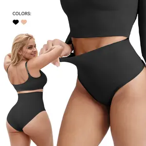 SHINYUAN  2025 Shaping Panties for Women High Waist Seamless Tummy Control Comfortable Solid Color Underwear Women Womenswear