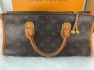 Pre-owned Louis Vuitton Canvas Handbag Monogram Popincourt Handbag