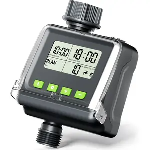 Sprinkler Timer- Hose Timer for Garden Hose, Programmable Watering Timer with Rain Delay, Outdoor Auto & Manual Drip Irrigation Controller System for Lawn Yard Patio Greenhouse, 3 Plans
