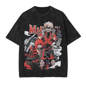 valentine shirts Bakugo and Kirishima tshirt, Kacchan Shirt, Anime style shirt