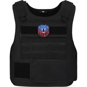 MGFLASHFORCE Tactical Vest for Men, Security Police Airsoft Vest