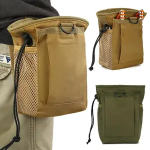 【🔥 Tactical Fanny Pack with MOLLE】Multifunctional EDC Tool Organizer - Waterproof Outdoor Storage Bag for Hiking, Camping & Everyday Carry! 🎒 Belt Clip Attachment Included