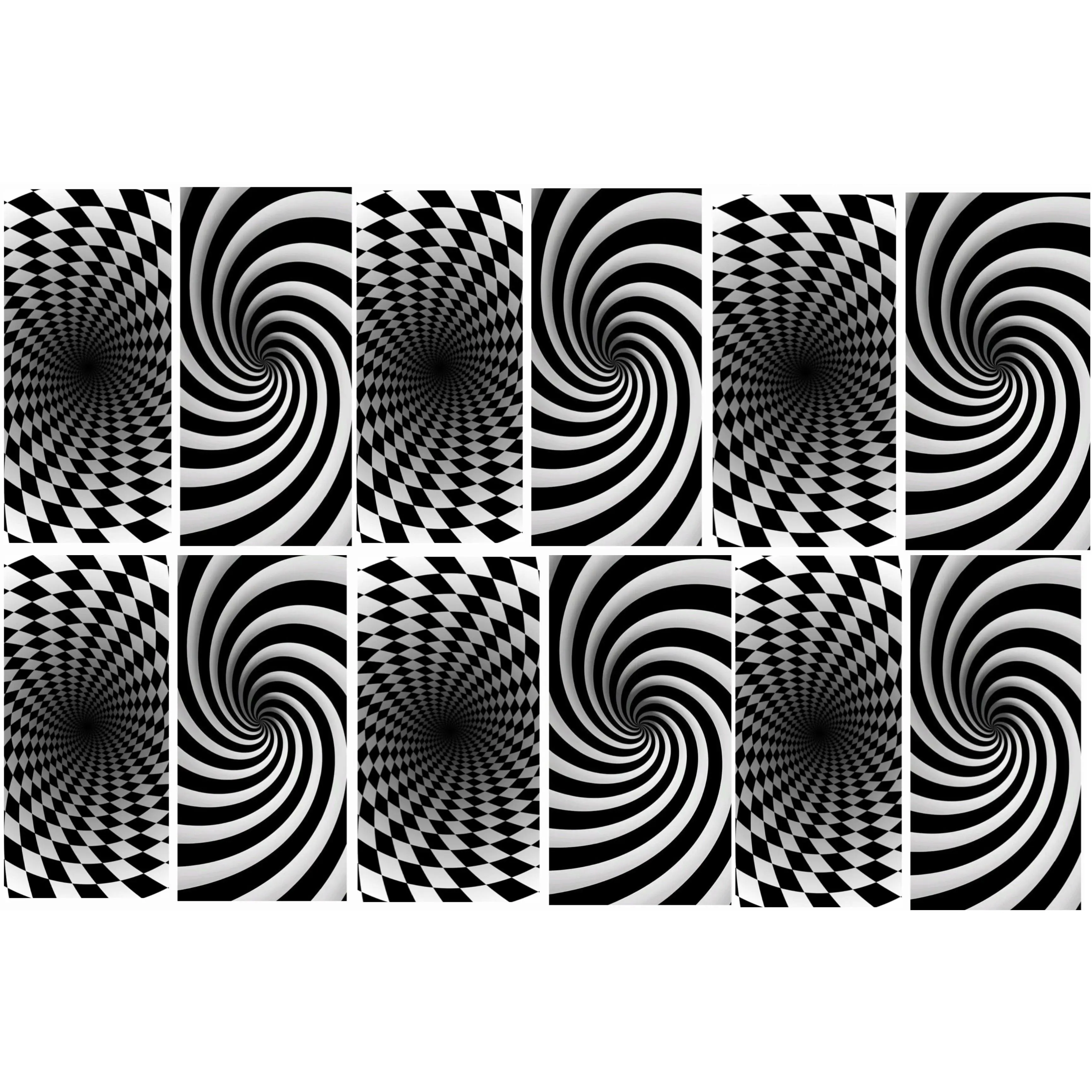 Optical Illusion Decal