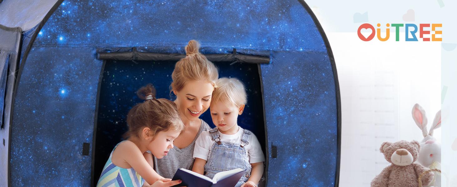 (Summer Turn-Up)OUTREE Sensory Tent 47 * 47 * 47 in, Sensory Tent for Kids with Autism, Pop-up Play Tent, Summer Turn Up & Father's Day Deal (Summer Turn-Up)OUTREE Sensory Tent 47 * 47 * 47 in, Sensory Tent for Kids with Autism, Pop-up Play Tent, Summer Turn Up & Father's Day Deal