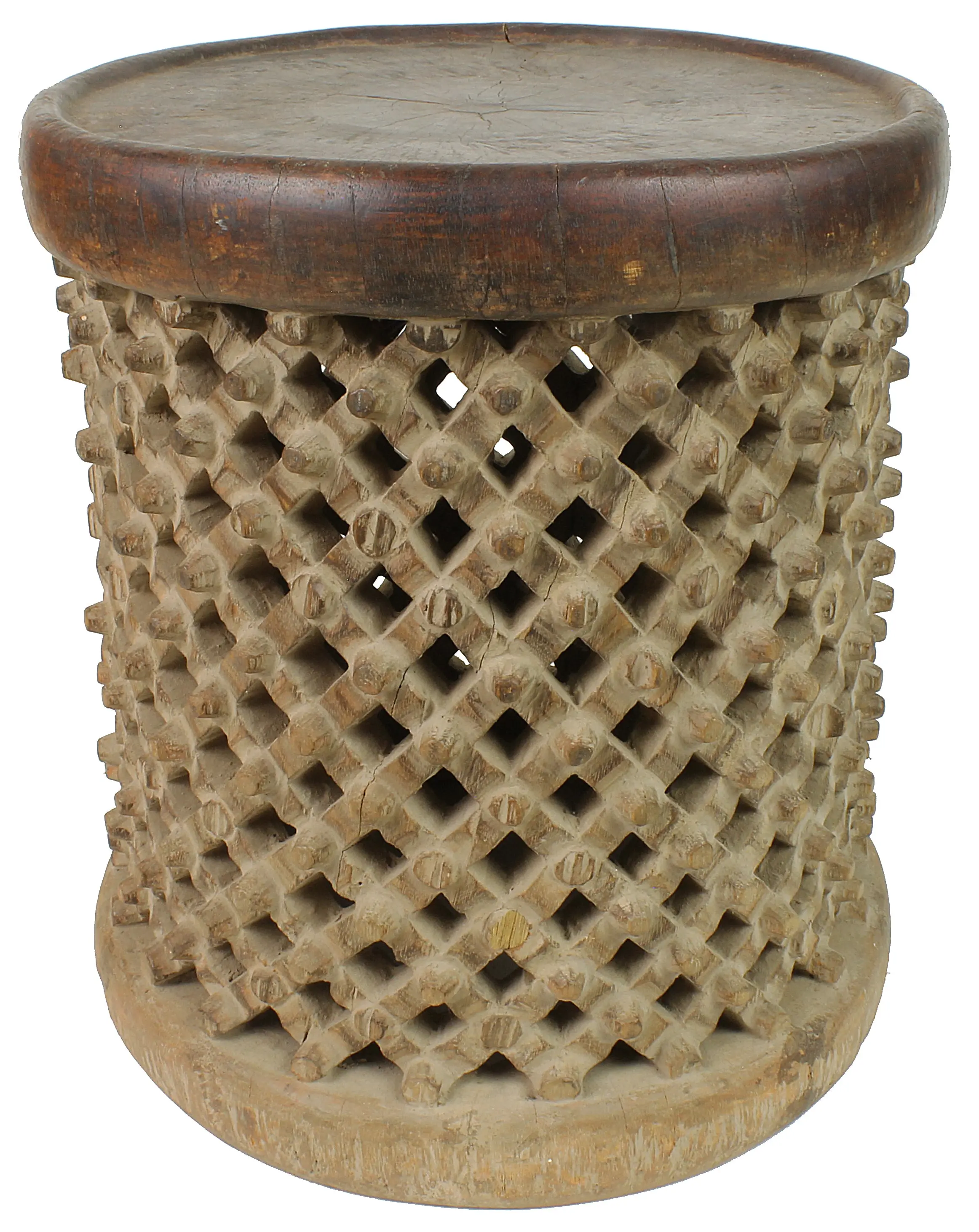 Bamileke Throne Spider Web Stool
