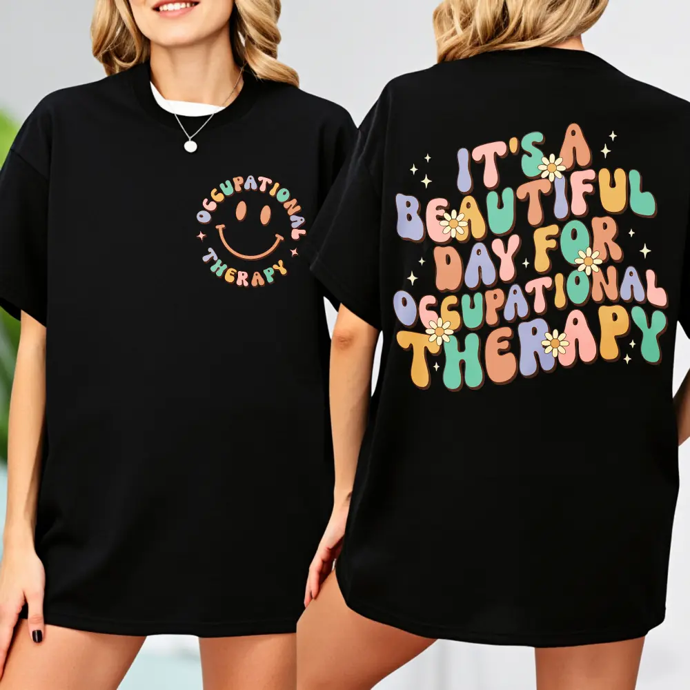 Occupational Therapy T-shirt, OT T-shirt, Special Education Shirt, Therapist Shirt, Aesthetic Therapy Shirt, Teacher Appreciation Gift