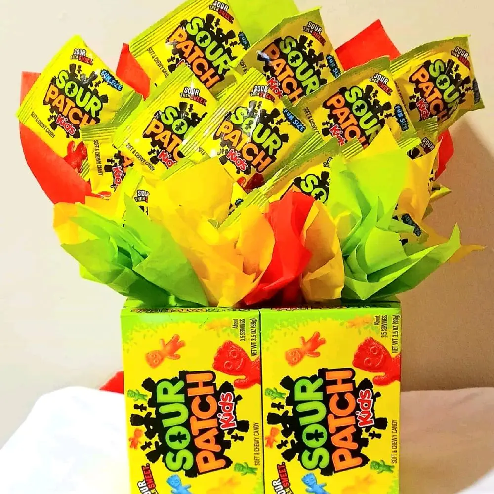 Sour Patch Kids Candy Bouquet