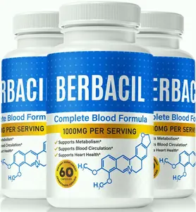 Berbacil Capsules to Support Healthy Blood Sugar and Pressure Levels - 3 Pack