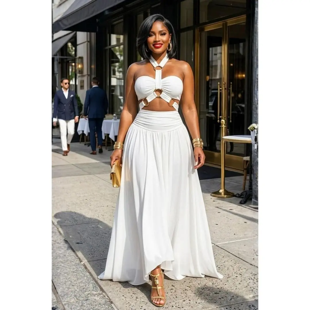 Goddess 2 Piece Skirt Set
