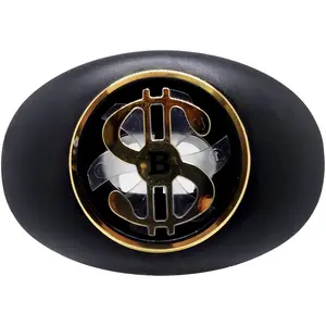 Battle Sports Money Spinner Oxygen Lip Protector Mouthguard - Black/Gold