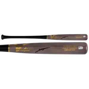 Junior Caminero Tampa Bay Rays Autographed Victus Game Model Bat - Fanatics Authentic Certified