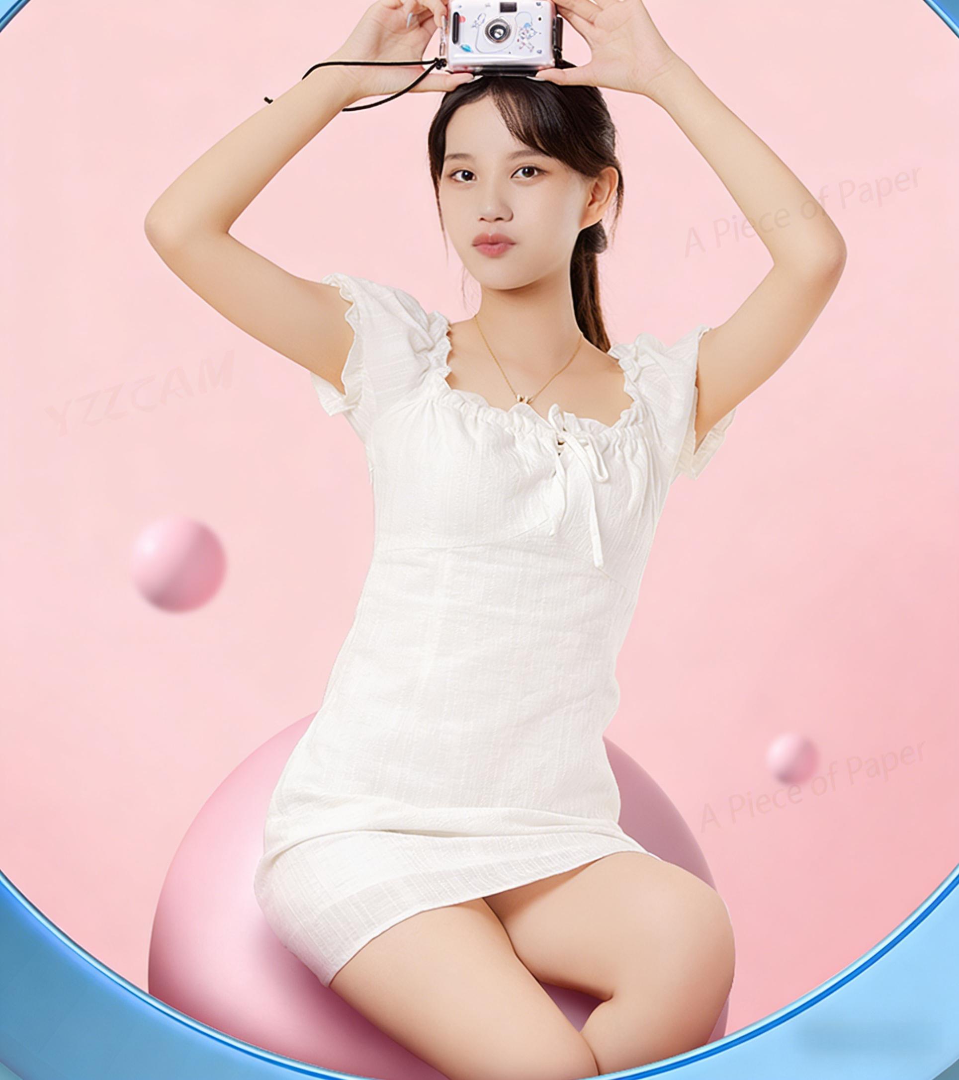 Film Camera: Point-and-Shoot Mini Retro Film Camera, Waterproof, Non-Instant, Creative Gift for Students and Instagram